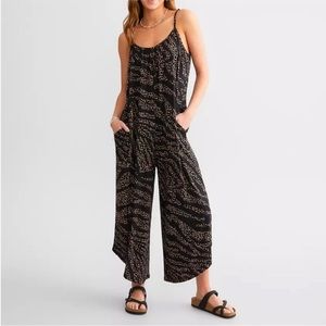Wild Dot Flared Jumpsuit